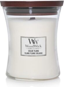 WoodWick Hourglass Medium Geurkaars - Solar Ylang - Afbeelding 2