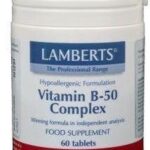 Lamberts Vitamine B50 Complex - 60 Tabletten - Vitaminen