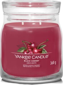 Yankee Candle - Black Cherry Signature Medium Jar - Afbeelding 3