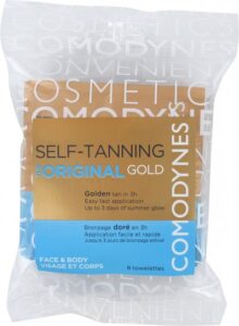 Zelfbronsende doekjes Natural & Fast Bronzing Comodynes (8 uds) (8 uds)