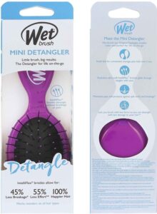 The Wet Brush Borstel Detangle Mini Detangler Purple - Afbeelding 4