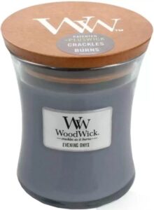 WoodWick Geurkaars Medium Evening Onyx 275 gr - Afbeelding 4