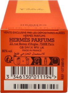 Hermes Paris Caleche Eau De Toilette 100ml Vaporizador - Afbeelding 3