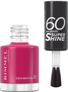 Rimmel London 60 Seconds SuperShine Nagellak 153 Under The Palms - Afbeelding 2