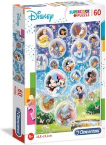 Clementoni - Superkleur puzzels - Standard characters - 60 stukjes - Disney - Afbeelding 3
