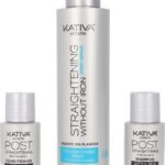 Haarstijlbehandeling Keratin Anti-frizz Post Kativa (3 pcs)