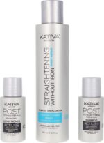 Haarstijlbehandeling Keratin Anti-frizz Post Kativa (3 pcs)
