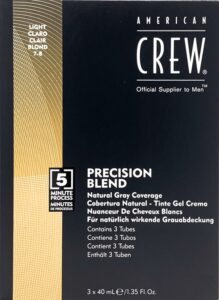 American Crew Precision Blend Lote Cream Number 7/8 Gel Set, Light - Pack of 3 - Afbeelding 7