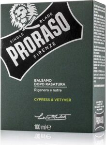 Proraso Cypress & Vetyver Aftershave Balm 100 ml. - Afbeelding 2