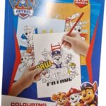 Paw Patrol kleurboek met stickers - 175 Stickers - Met 22 kleurplaten - A4 formaat