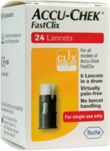 ACCU-CHEK Fastclix Lancetas 24U