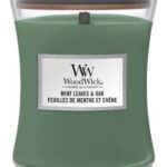 WoodWick - Mint Leaves & Oak Medium Candle
