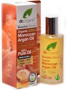 Vochtinbrengende Olie Argán Dr.Organic (50 ml)