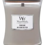 WoodWick Hourglass Medium Geurkaars - Fireside