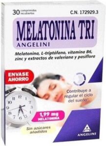 Insomnia supplement Natura Essenziale Soñodina Calm Melatonin 30 Units