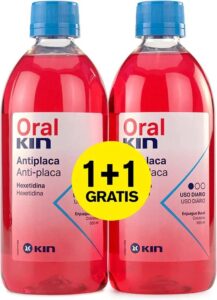 Oralkin Enjuague Bucal 500ml 500ml Gratis - Afbeelding 2