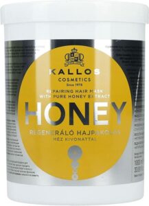 Restorative Hair Mask Kallos Cosmetics Honey 1 L - Afbeelding 2