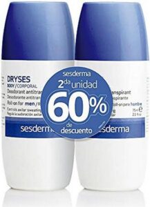 Deodorant Roller Sesderma Dryses Mannen (2 x 75 ml)