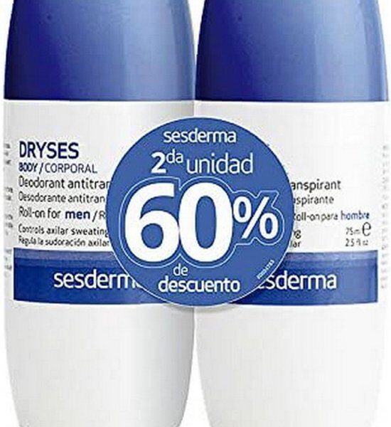 Deodorant Roller Sesderma Dryses Mannen (2 x 75 ml)