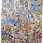 Jan Van Haasteren Bakkerij zoekboek - Voor kinderen en volwassenen - XL boek - Met humoristische illustraties