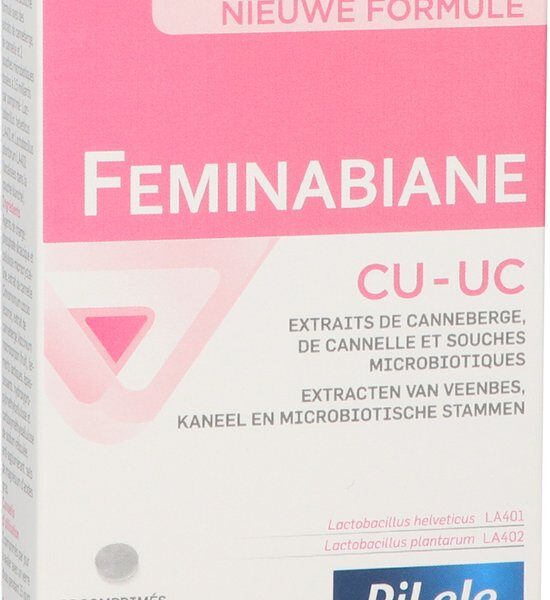 Pileje Feminabiane CU-UC - 30 tabletten - Kruidenpreparaat