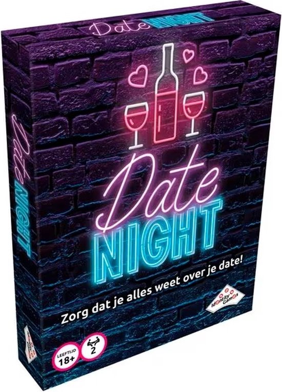 550x763-2 Identity Games Date Night Spel - Kaartspel voor geliefdes - 105 vragen - Afbeelding 1