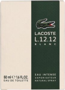 Lacoste Blanc 50ml - Eau Intense Vaporisateur Natural Spray - Eau de Toilette - L.12.12 - Afbeelding 4