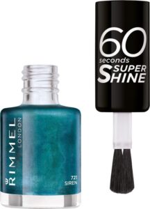 Rimmel 60 Seconds Super Shine Nagellak - 721 Siren - Afbeelding 2