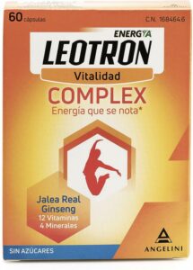 Voedingssupplement Leotron Koninginnengelei Ginseng 60 Stuks - Afbeelding 3