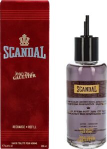 Jean Paul Gaultier Scandal 200 ml Eau de Toilette Refill - Herenparfum - Afbeelding 3