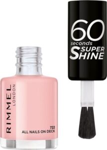 60 Seconds Super Shine Nail Polish By Rimmel #722-all-nails-on-deck-8ml - Afbeelding 4