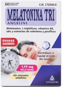Insomnia supplement Natura Essenziale Soñodina Calm Melatonin 60 Units
