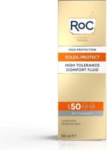 Soleil-protect High Tolerance Comfort Fluid Spf50 - Opalovaci Fluid Na ObliAej 50ml By Roc 50 Ml - Afbeelding 3