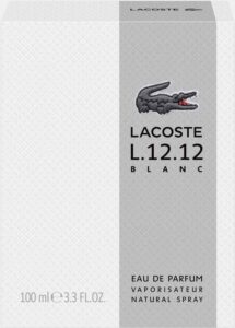 Lacoste L.12.12 Blanc for Him Eau de Parfum 100ml - Afbeelding 3