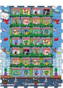 Biobuddi Puzzels Memory City Life BB-8005 - Afbeelding 3