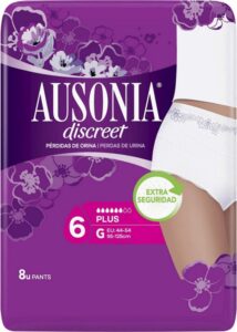 Discreet Boutique Plus Tg Pants 8 U By Ausonia 8 Pcs