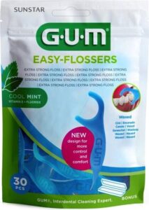 GUM Floss easy flossers mint - 30st - Afbeelding 2