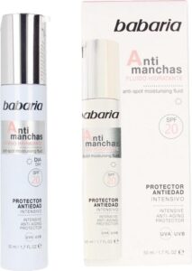 Babaria Anti-Dark Spot Moisturising Fluid Spf20 50ml