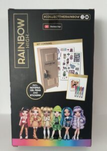 Rainbow High Opbergkluisje + Stickers + Schrift + 4 Gelpennen - Afbeelding 2