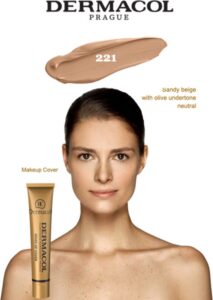 Dermacol - Make-up Cover - 30 ml - Waterproof - 221 - Afbeelding 3