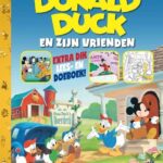 Disney - Donald Duck en zijn vrienden - extra dik leesboek en doeboek - oma Duck's boerderij - 4 verhalen - puzzels en kleurplaten