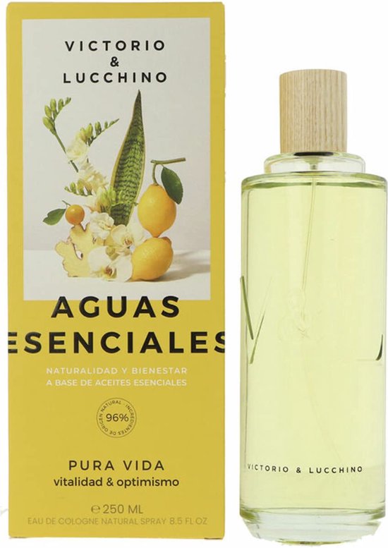 550x777-36 Damesparfum Victorio & Lucchino Aguas Esenciales Pura Vida EDT 250 ml - Afbeelding 1