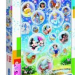 Clementoni Legpuzzel - Supercolor Puzzel Collectie - Standard characters - 104 stukjes - Disney, puzzels kinderen