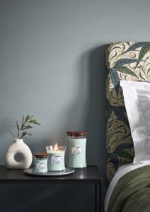 WoodWick Geurkaars Large Sagewood & Seagrass 611 gr - Afbeelding 4