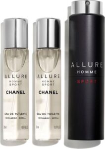 Chanel Allure Homme Sport EDT - Refillable M 3 x 20 ml - Afbeelding 2