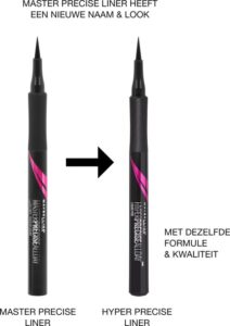 Maybelline Eye Studio Masterprecise Liquid Eye Liner Black - Afbeelding 4