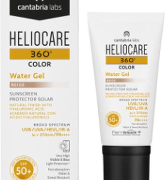 Zonnebrandcrème met Kleur Heliocare 360º Gel Beige 50 ml Spf 50