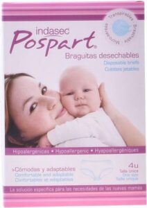 Wegwerpslipje Pospart Indasec (4 uds) Één maat - Afbeelding 2