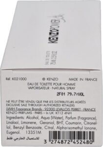 Kenzo Power EDT M 75 ml - Afbeelding 4