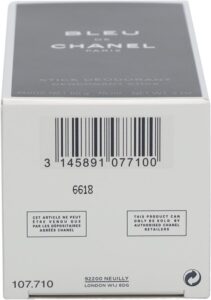Chanel Bleu Deo Stick 75 Ml 60 G Men Stick Deodorant - Afbeelding 2